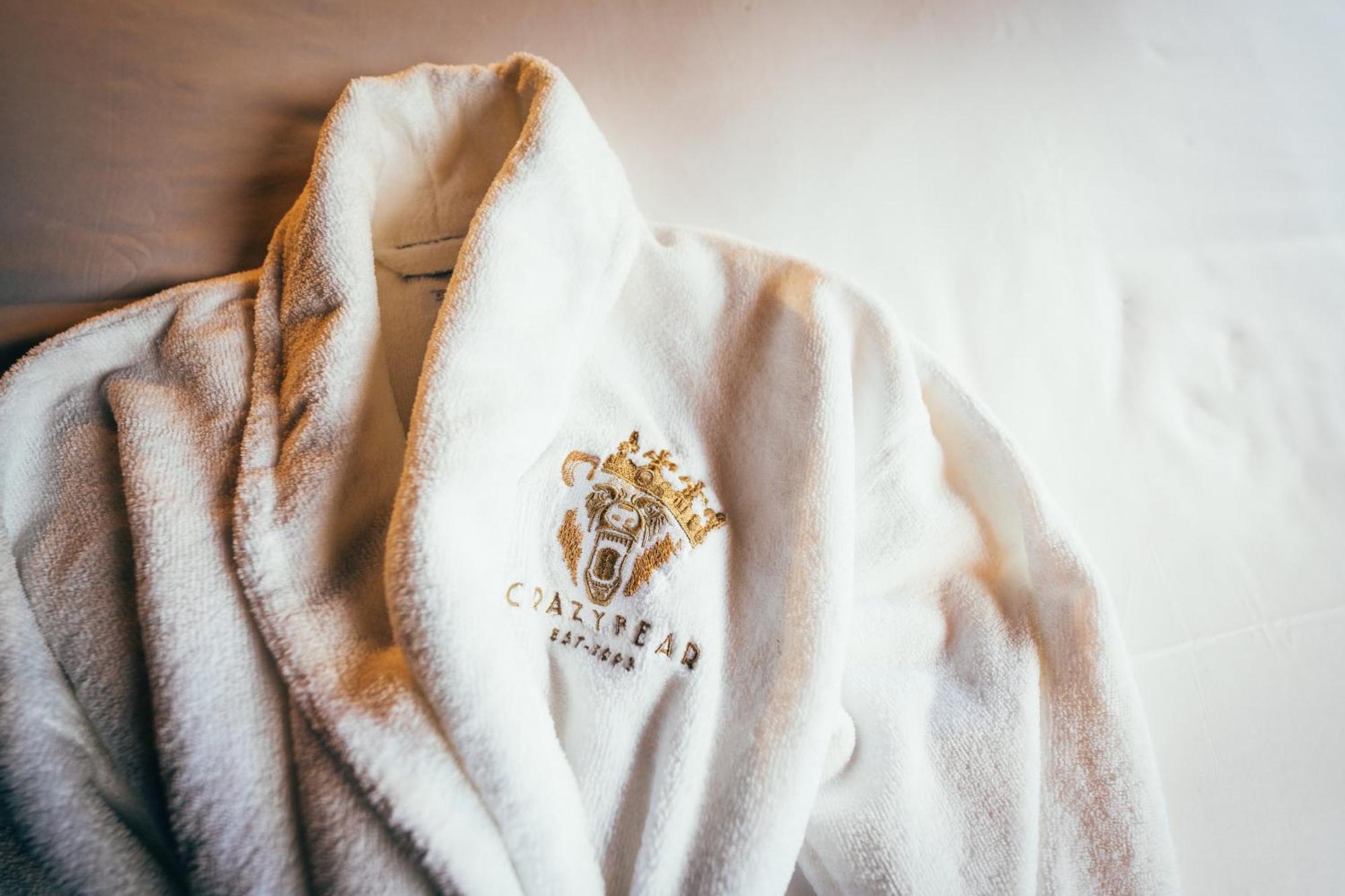 Crazy Bear Beaconsfield Hotel Exterior photo A bathrobe